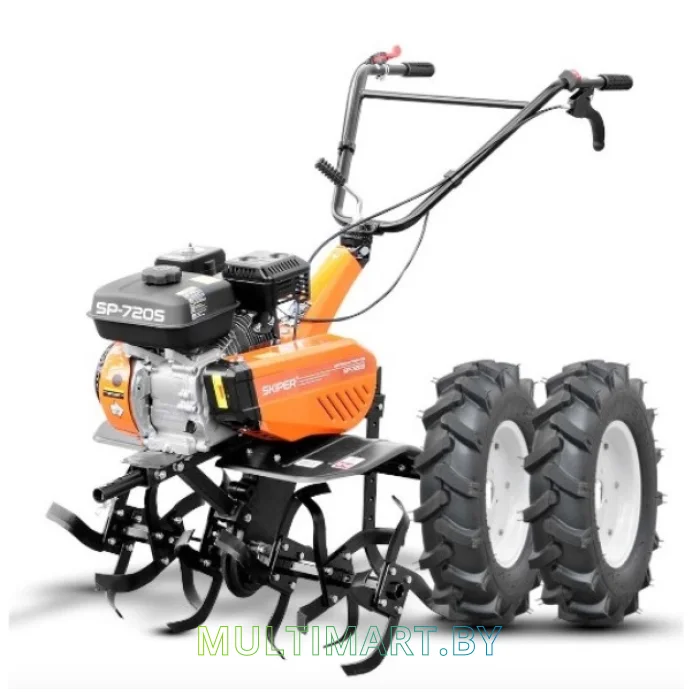 Мотокультиватор Skiper SP-720S (колеса Brado 4.00-8)